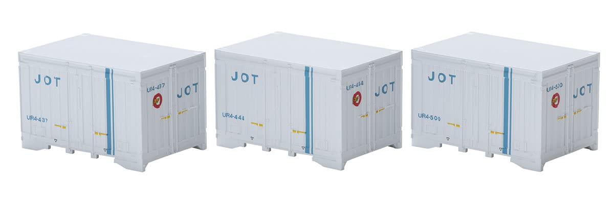 TOMIX HO3141 HO Gauge Private UR4 Type Container, Japanese Petroleum Transportation, 3 Pieces