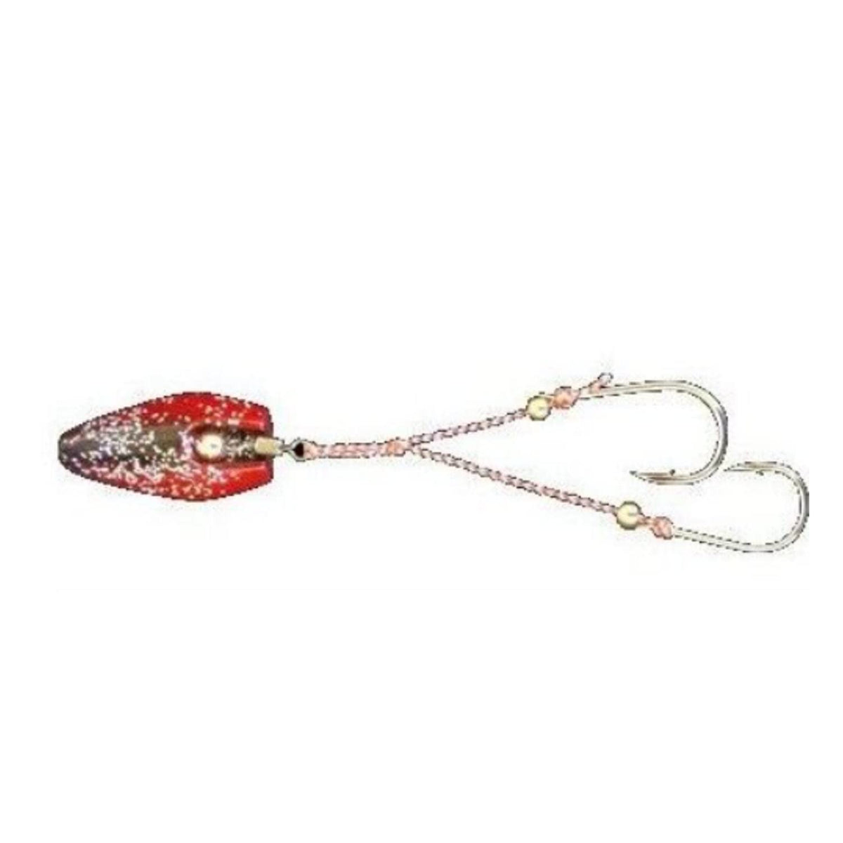 Hayabusa SE105 Mujou Red Sea Bream, Penetrating Yudo Tenya No. 15, 14-12, 6, Shrimp Red Glitter