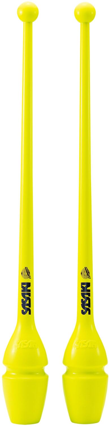 Sasaki MJ38H Junior Rhythmic Gymnastics Rubber Club (Joint Hole Processing) Luminous Yellow (LMY)