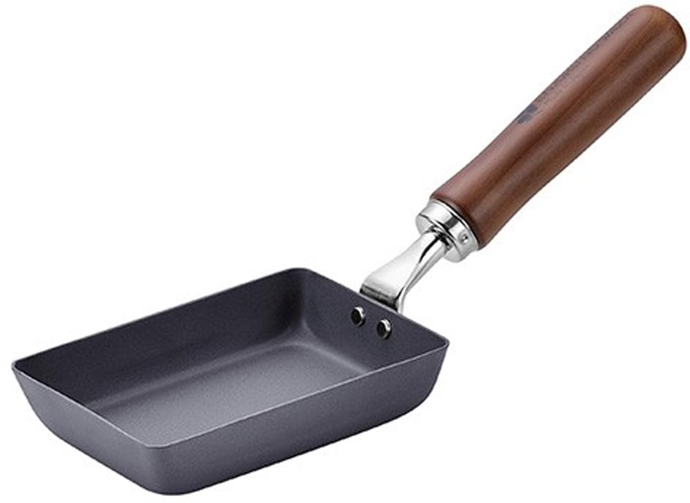 Yokoyama CTT-600 Tsubame Shake no Technique Clover Nitride Series, Induction Compatible Egg Grill, 3.5 x 5.1 inches (9 x 13 cm)