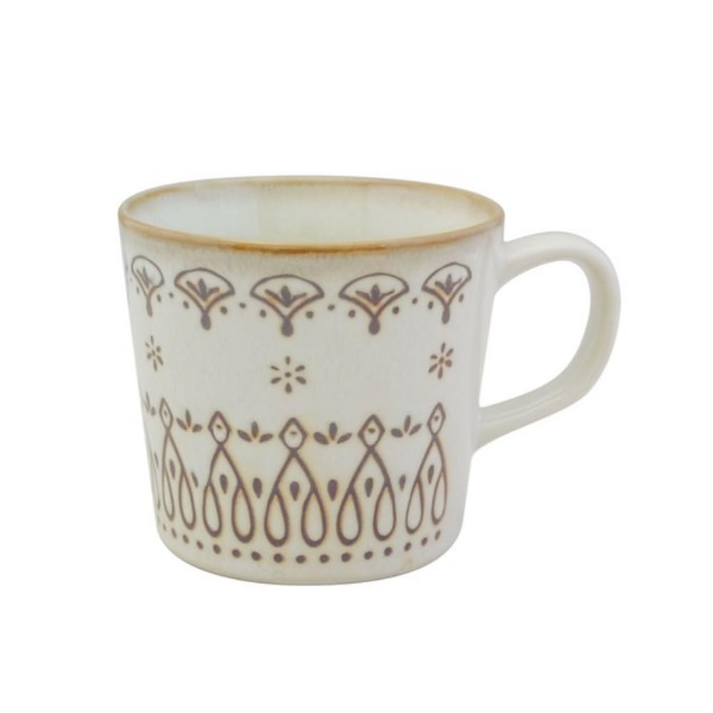 Marusan Kondo Edelle Mug, White, Size: Approx. φ9 H8 22666