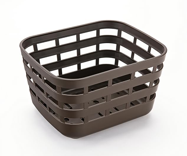 Bridgestone RBK-FR P6503 F761017DBR Square Basket (Rear), DBR (Dark Brown)