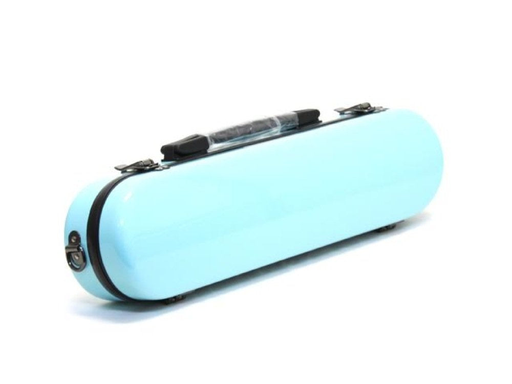 C.C. Shiny Case II Flute Case CC2-FL-PBL Pastel Blue
