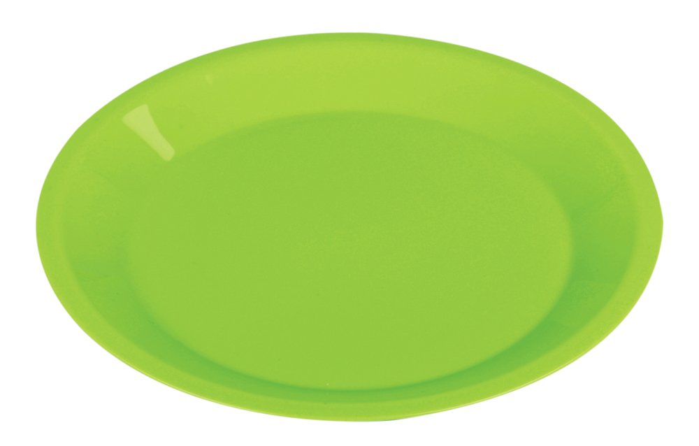 pa-ru金属 Pleasure and Party PC Plate 25 cm 3 Pieces Set Green D – 221