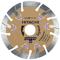 Hitachi Koki Diamond Cutter 204mm × Hole Diameter 25.4mm disc Grinder for The Segment Protector 0032-4697