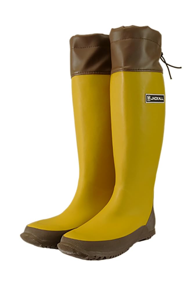 JACKALL Packable Boots R Yellow XS Size (23-23.5 cm)