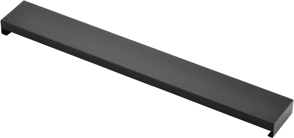 Yoshikawa Hi High! Clean Fit Exhaust Vent Cover, Stainless Steel, Black, 23.6 inches (60 cm) Size, For Stovetops, W 25.0 x D 3.3 x H 1.4 inches (63.5 x 8.5 x 3.5 cm), Tsubamesanjo, Heavy Duty