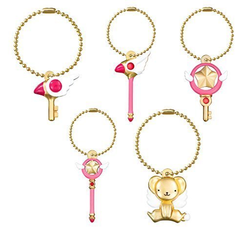 Gashapon Cardcaptor Sakura Die Cast Charm Set