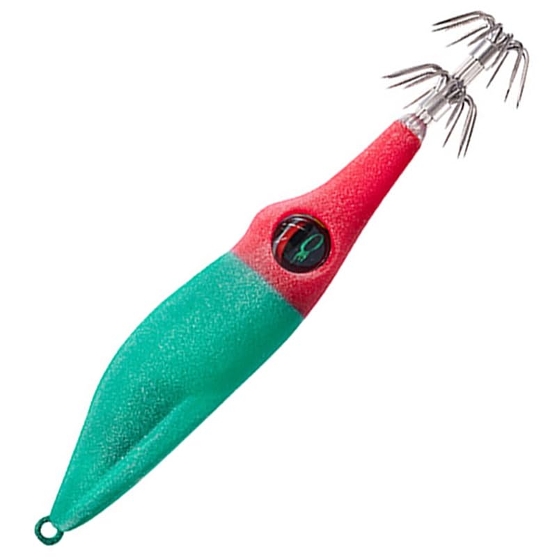 DAIWA Ica Metal/Egi Emerald Watermelon Metal Dropper TypeSQ S2.5 Luminous Red Green