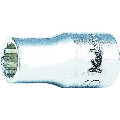 Ko-ken 2405A-1/8 1/4 Sq. Dr. Socket 1/8 12 point Length 22mm