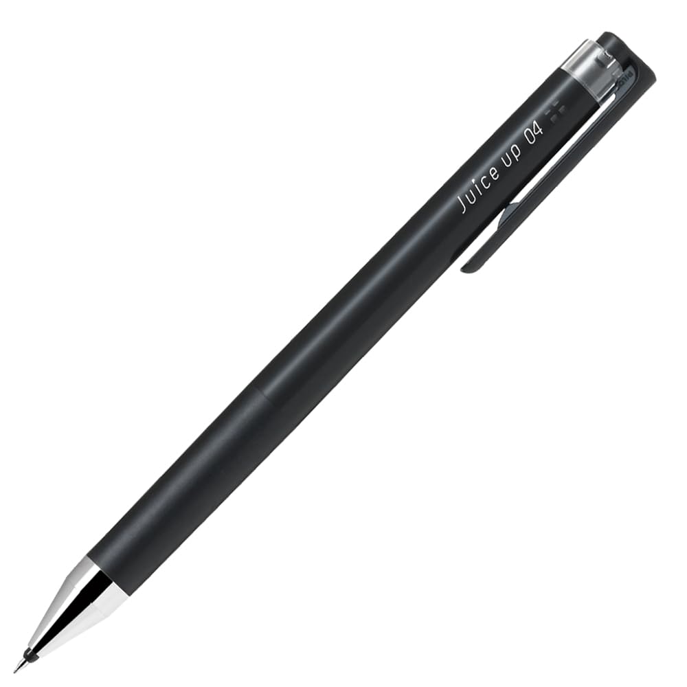 Pilot Knock Gel Ink Extra Fine Ballpoint Pen, Juice Up 04, Black (LJP-20S4-B)