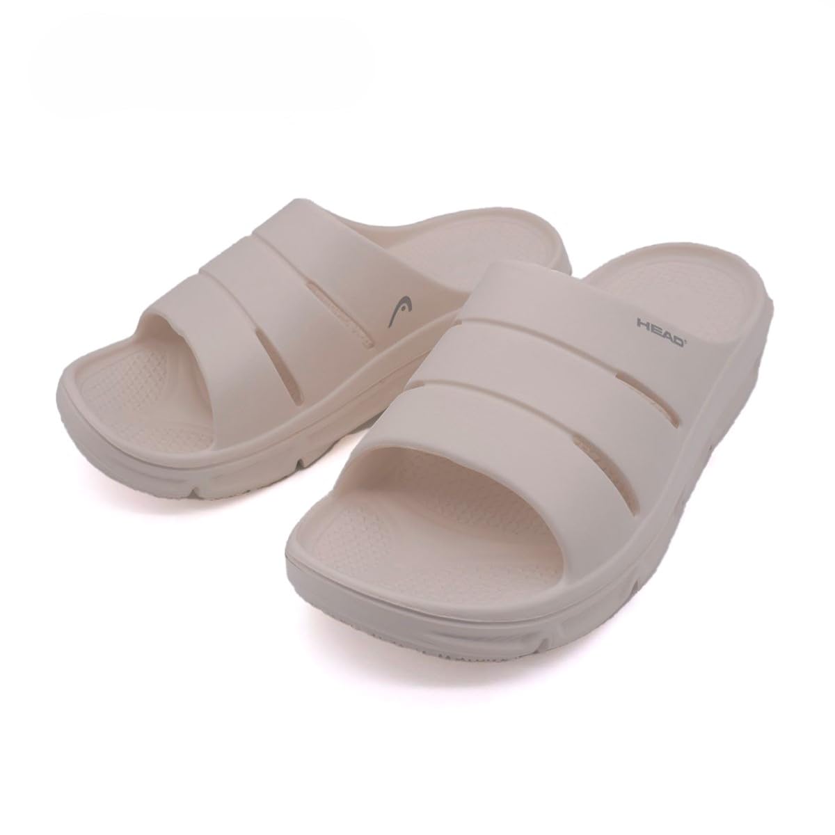 HEAD(ヘッド) Women's Slide Sandal, White (Off-White), L