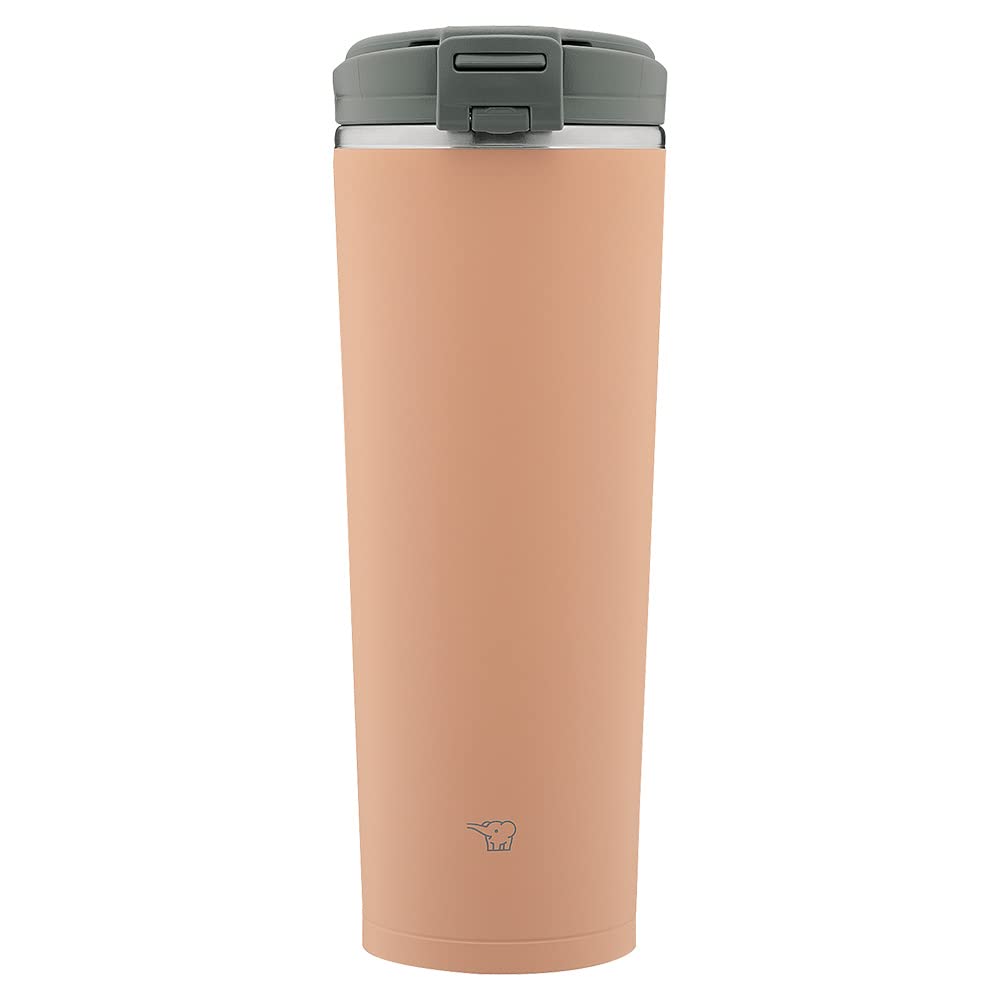 Zojirushi SX-KA40CM Stainless Carry Tumbler, 14 Ounce, Cinnamon Beige