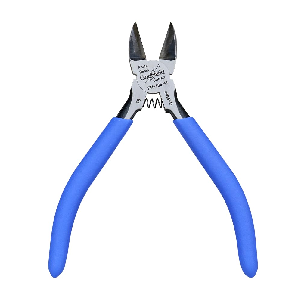 GodHand PN-135-M Nipper Side Cutter for Hobby Plastic & Resin Models