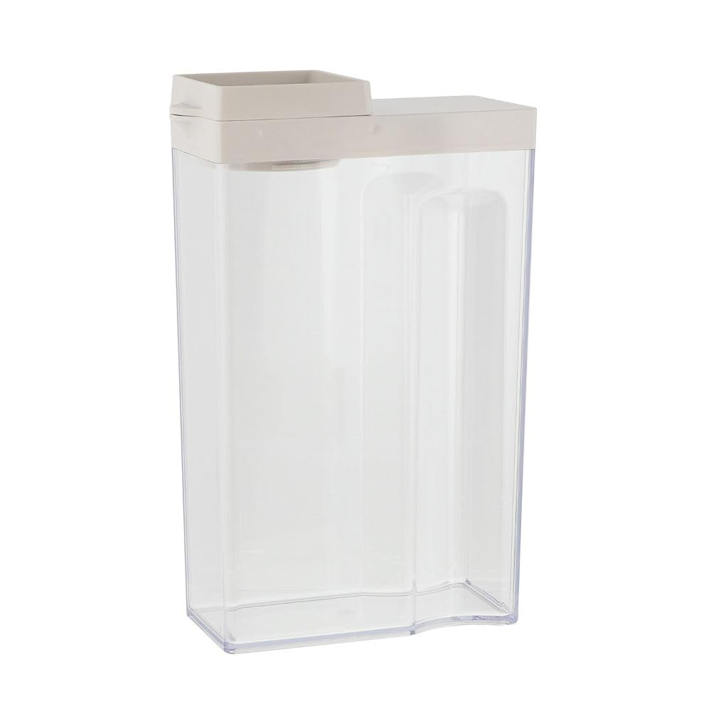 Liberty Corporation LD-482 Square Water Pitcher, Cold Water Bottle, 0.7 gal (2.5 L), Vertical Mounting, Horizontal Mounting, Warm Gray
