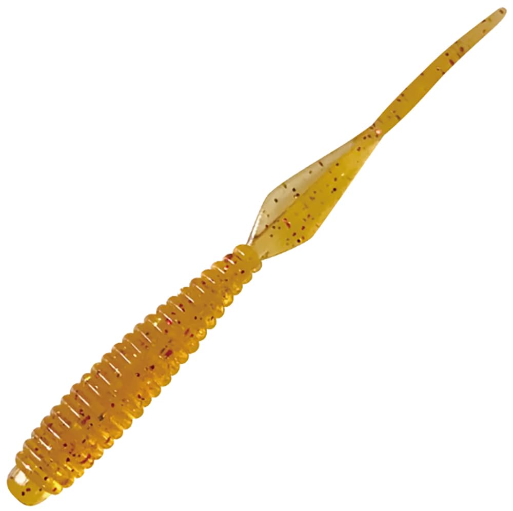 HARIMITSU MBW05 Worm Booty Shake 2.5 Inch 14 Shrimp Glam