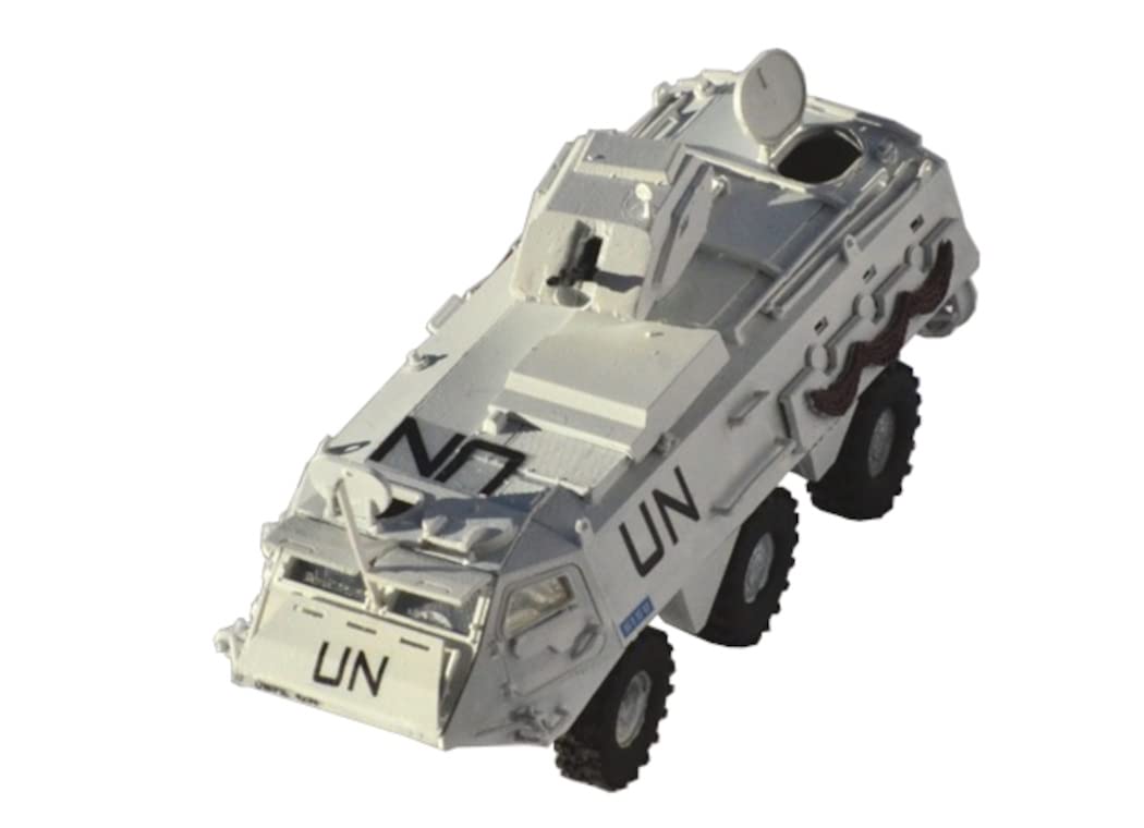 Platz PM127YK 1/72 Finland Sisu xa-180 Armored Car with Patria Turret UN Specifications Plastic Model FIP-6 Molded Color