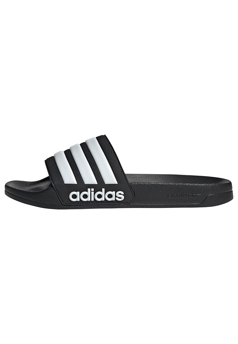 Adidas Adiletta Sports Sandals Shower, Core Black/Footwear White/Core Black (GZ5922), 24.5 cm