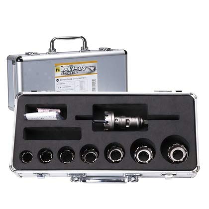 Miyanaga Hole Saw 378ALBOX3 Aluminum Box Kit No. 3
