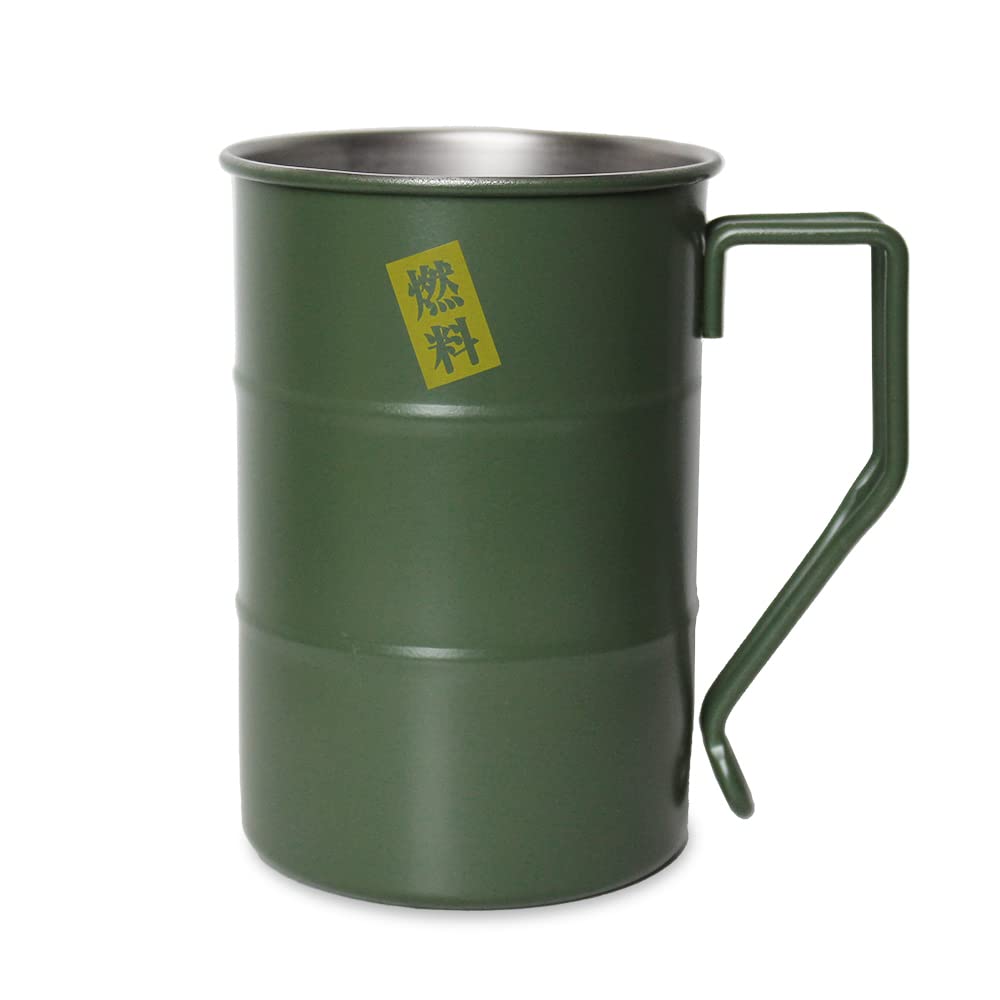Two-Dimensional Cospa Kantai Collection - KanColle - Offshore Supply Drum Mug Approx. H 4.1 x Φ2.8 inches (10.5 x 7 cm), Stainless Steel