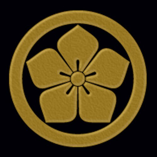 Craft Kyoto in General Family Crest Lacquer Seal 13. Round Bellflower / GD
