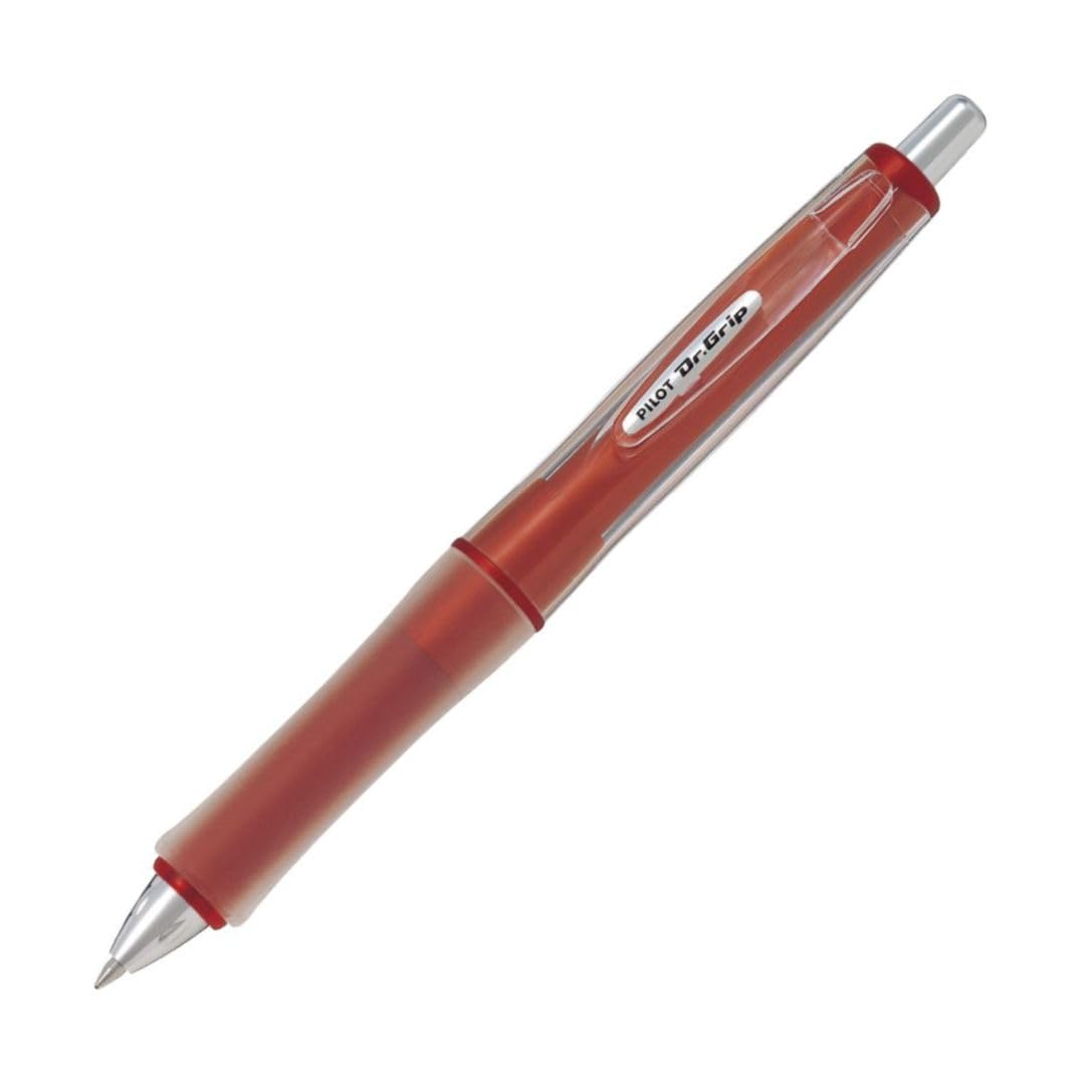 Pilot Ballpoint Pen Dr. Grip G-Spec Flash Color, Flash Red, Black Ink (BDGS-60R-FR)