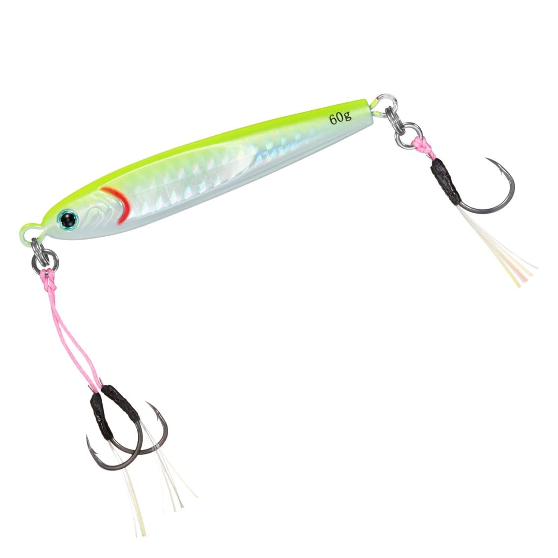 DAIWA Tungsten Jig, TG Bait Super Light Jigging, 1.1 oz (30 g), FPH Chart Globery