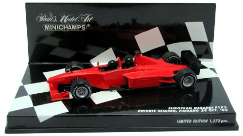 European Minardi F1X2 Two Seater (Paul Stoddart 2006) in Red (1:43 scale) Diecast Model Car