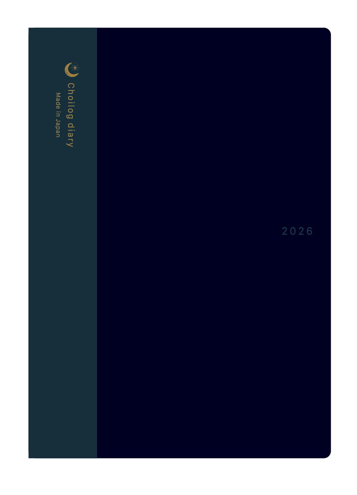 Raymay Fujii RFD26113B 2026 Planner, Little Log Diary, Monthly Daily B6, Black, Starts on December 2025