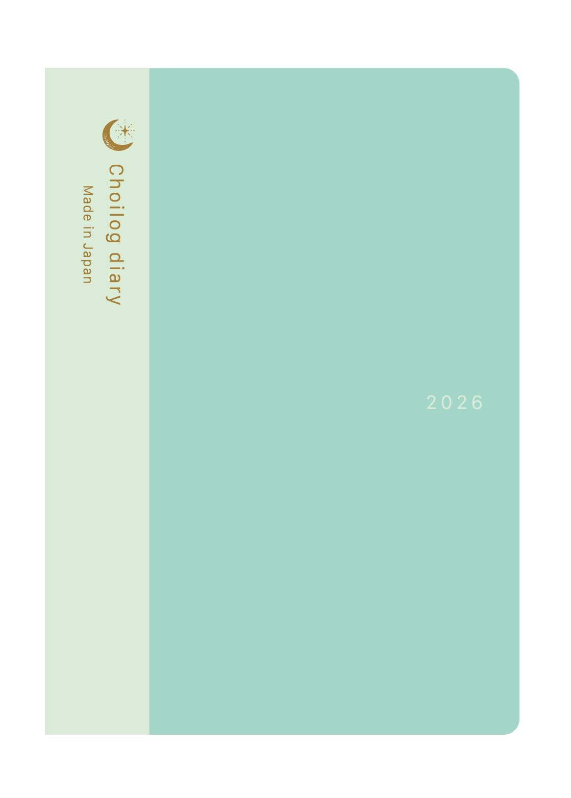 Raymay Fujii RFD26112A 2026 Planner, Little Log Diary, Monthly Daily B7, Blue, Starts from December 2025