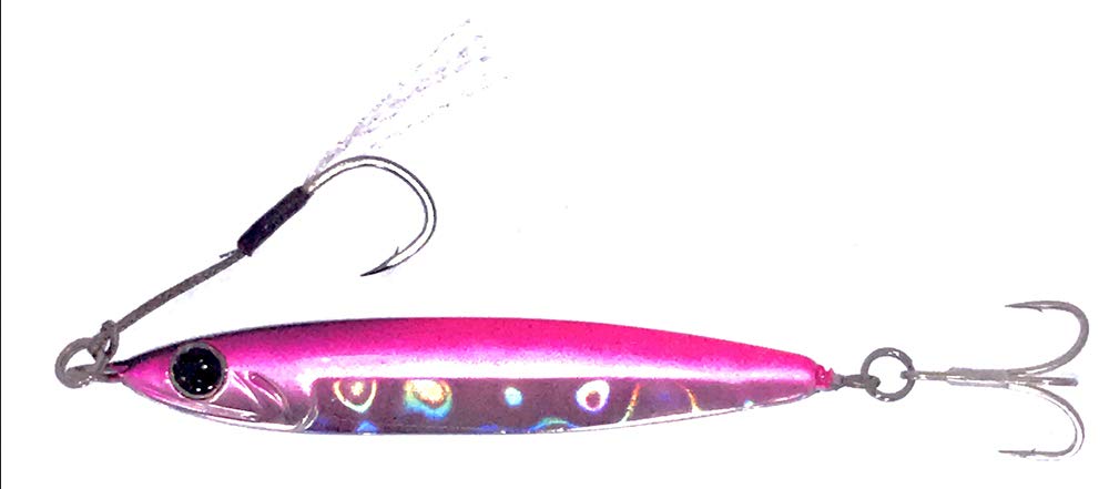ZEAKE Metal Jig RS003, R Sardine, 1.4 oz (40 g), Pink