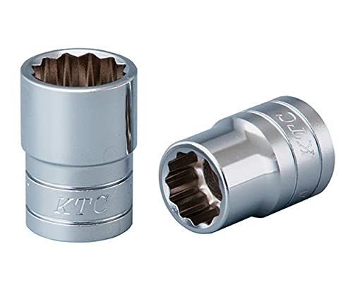 Kyoto Tools (KTC) Socket B4-12W-H 0.5 inch (12 mm) x Insertion Angle: 0.5 inch (12.7 mm)
