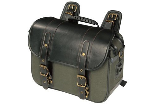 ROUGH & ROAD HB single saddle bag M Cotton Khaki RA1026KK