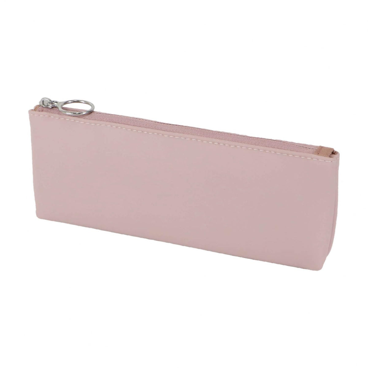 Kutsuwa AK070PK Pen Case, Silicone Skin Pen Case, Pink Beige