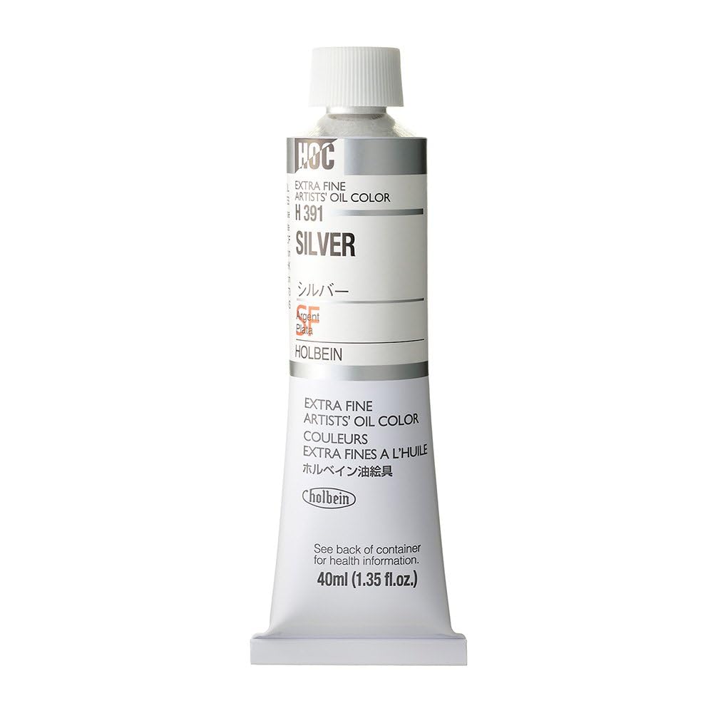 Holbein Artists' Oil 40ml Silver