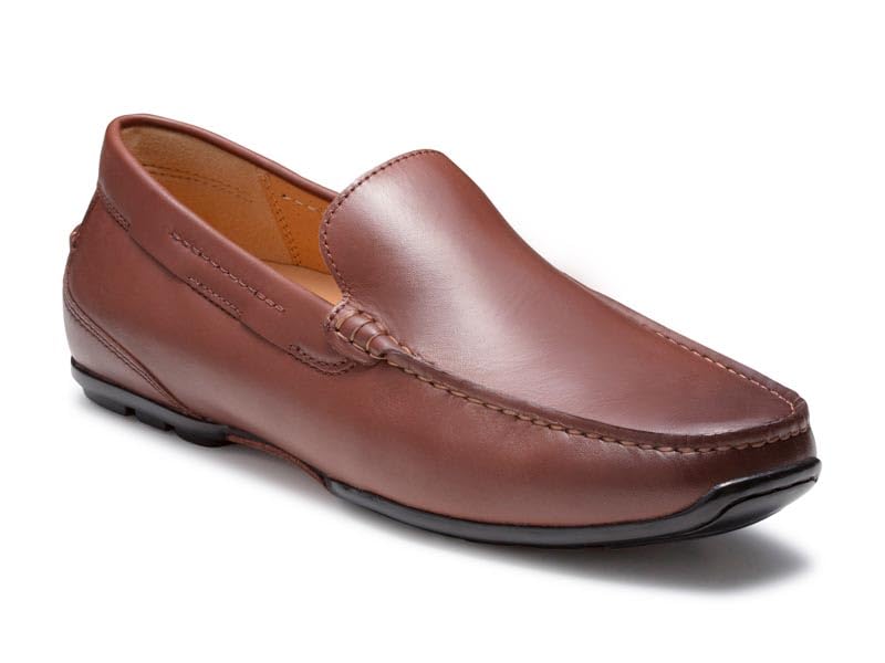 REGAL(リーガル) Men's Moccasins, New Logo Brown, 25.0 cm