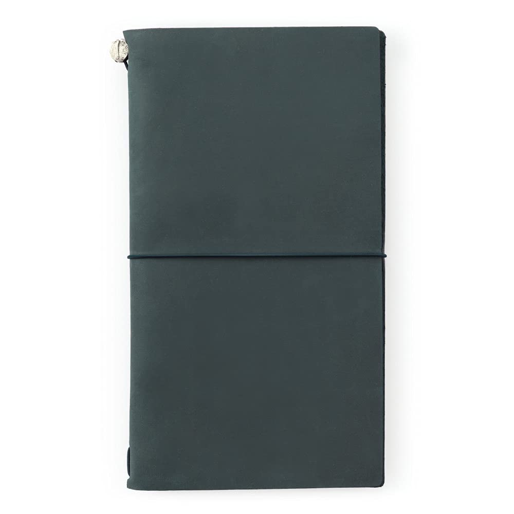 トラベラーズカンパニー Midori 15239006 Traveler's Notebook, Regular Size, Limited Size, Includes Card, Blue