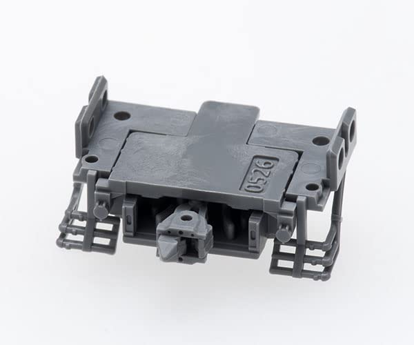 TOMIX 7712 N Gauge Tight TN Coupler, SP Gray, Air Piping, Pack of 6, Model Train Supplies