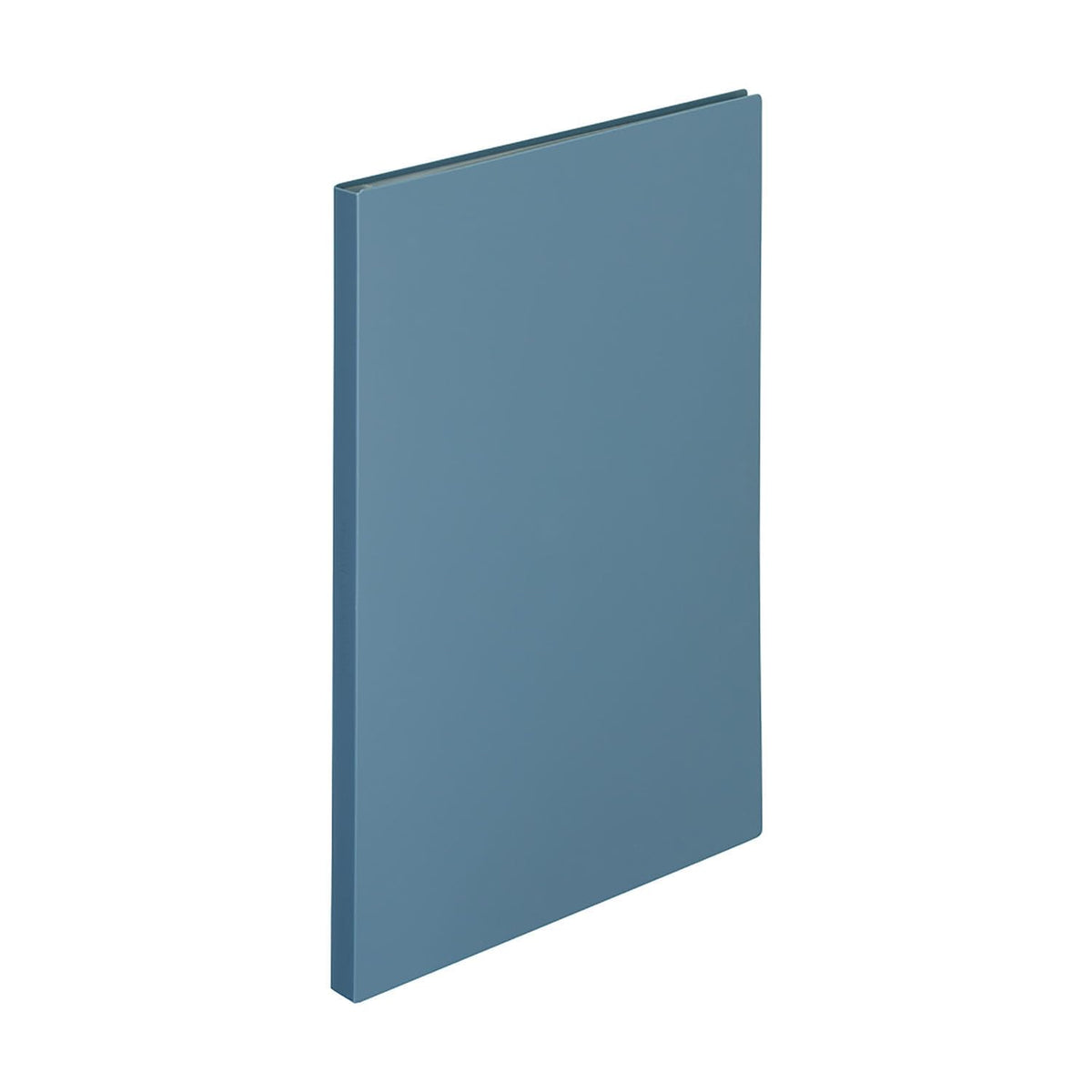 Lihit Lab Mutual N2400-11 Clear Book A4 S-Shape, 20 Pockets, Slate Blue