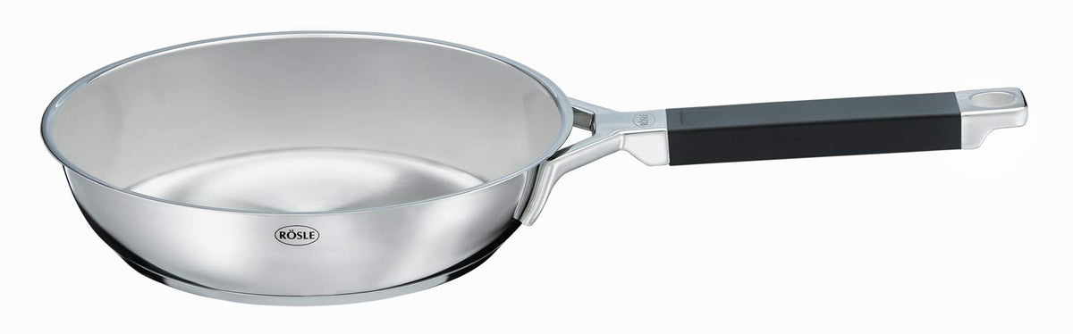 RÖSLE Frying Pan Silence, Stainless Steel, 24 cm