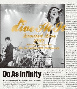 DO AS INFINITY 13TH ANNIVERSARY -DIVE AT IT LIMITED LIVE 2012-(BLU-RAY)(regular)