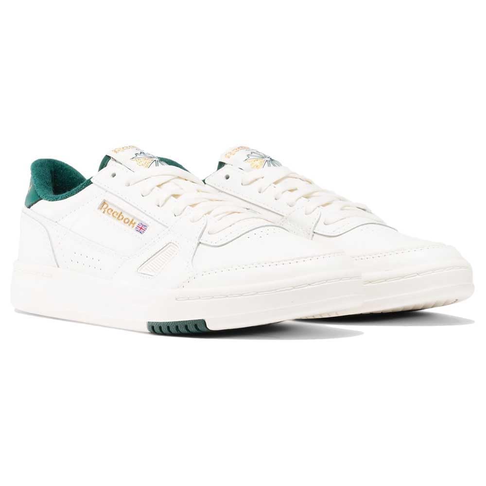 Reebok Unisex's Lt Court Sneaker, Chalk Vintagechalk Clgtgreen, US 8.5