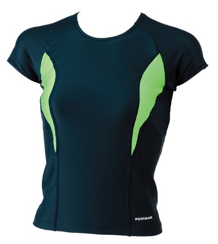 Footmark (Foot Mark) Women Fitness School Swimsuit Separetsu line Separetsu Tops 101,563 Green (07) M