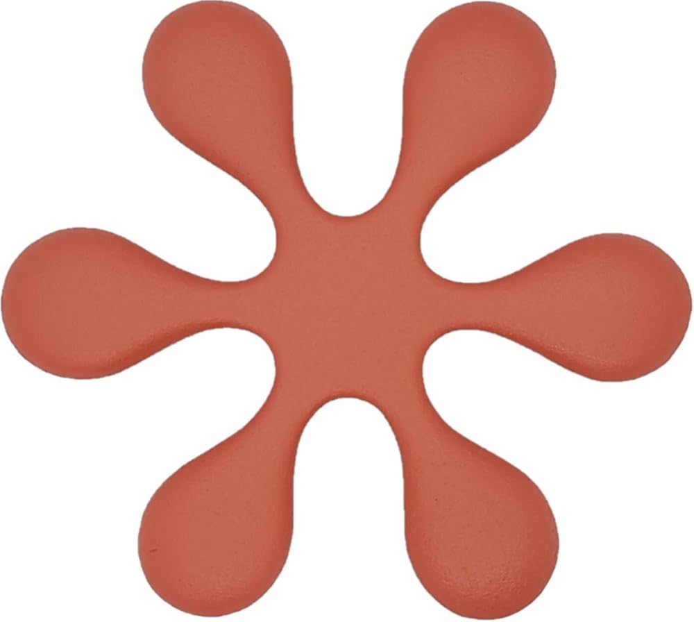 Iwachu 17194 Kamabaki Trivet Large, Matte Red Tea, 7.3 inches (18.5 cm), Nambu Ironware