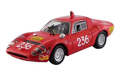 BESTMODEL 1/43 Abarth 1300 OT Targa Florio 1970#236 Black & White/Garufi Class Winner Complete Product