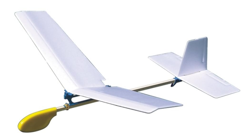 Studio Mid Skip and Play Hand Throwing Glider Square Wing Hand Toss Model Airplane Kit TA-04