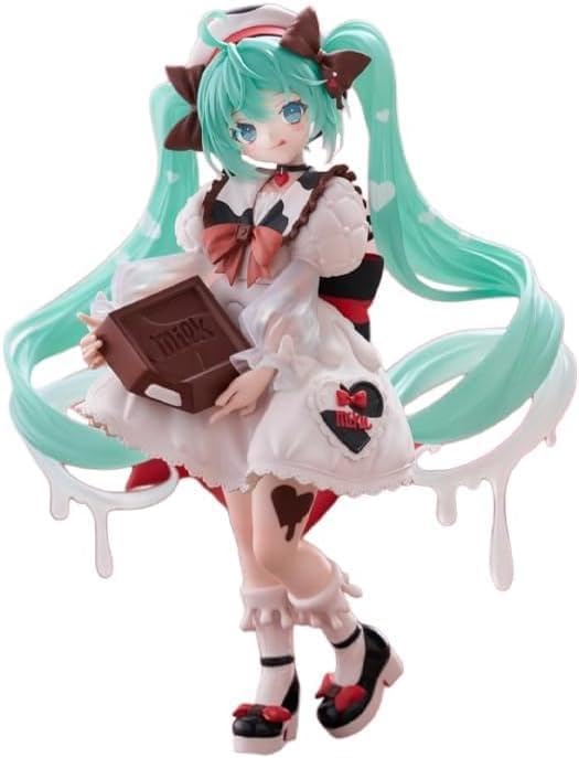Furyu Corporation Hatsune Miku Tirol Choco Trio Try-iT Figure Milk ver.