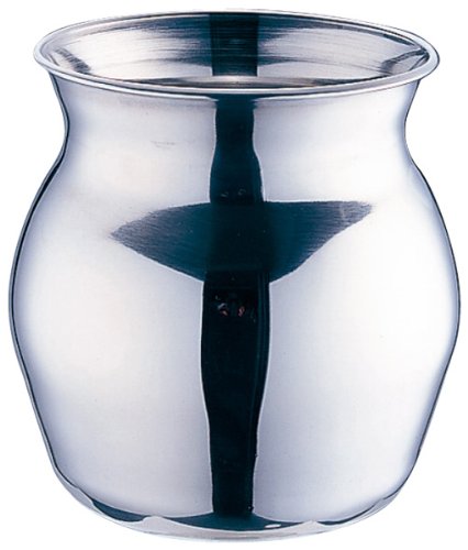 三宝産業 Sanho Sangyo QGL152 UK Glass Holder, Medium, 18-8 Stainless Steel, China