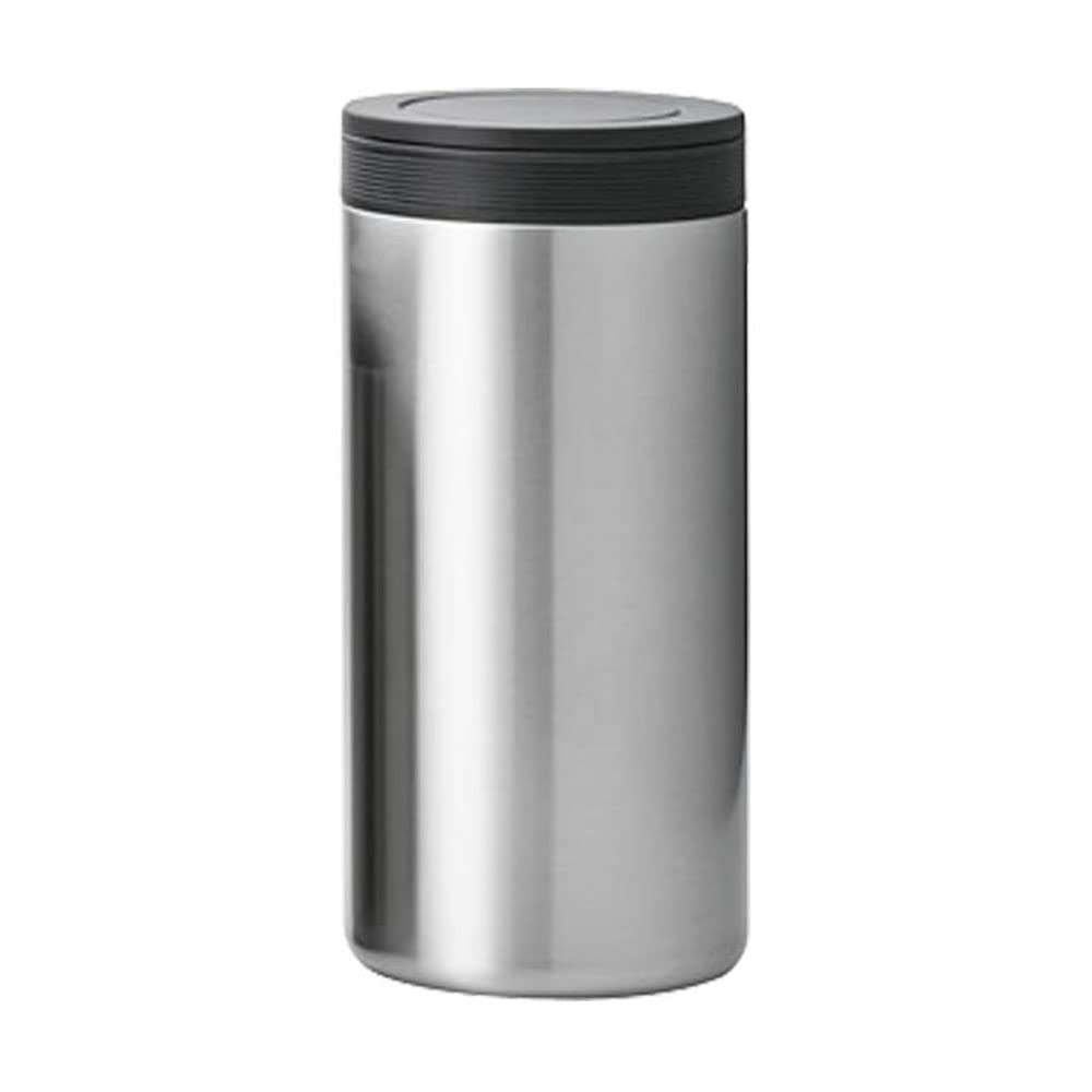 TKG RHC2306 Vacuum Insulated Food Jar, 33.8 fl oz (1,000 ml), Silver with Fluorine Treatment on the Inner Surface