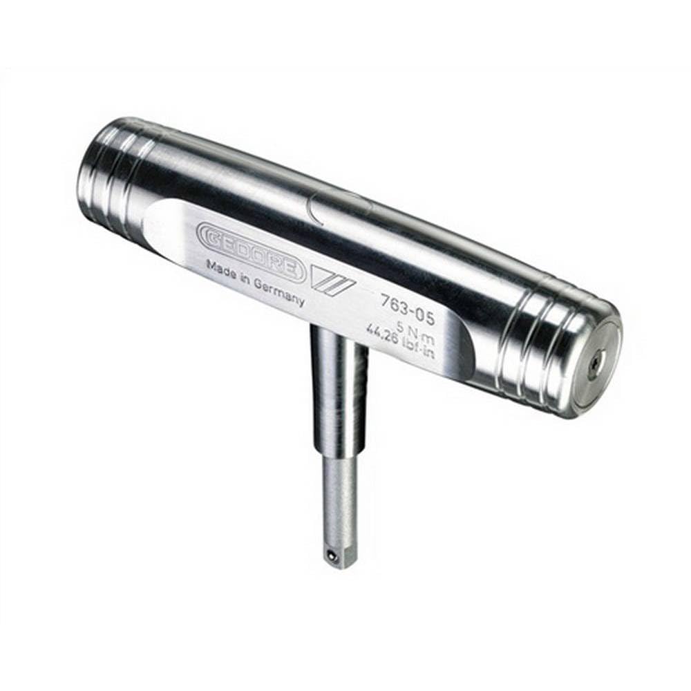 GEDORE 763-06 Torque Wrench DREMOMETER T-FS 1/4" pre-Set 6 Nm